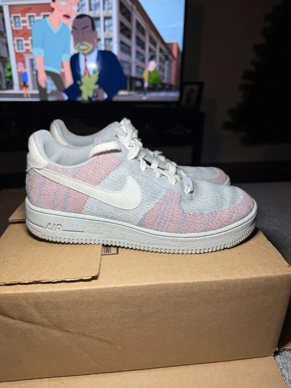 Knitted Air Force 1s
